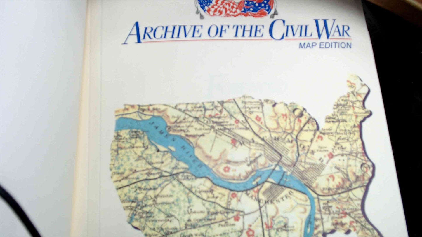 Archive of the Civil War Map Edition Portfolio w/ Certificate – The Archive Society