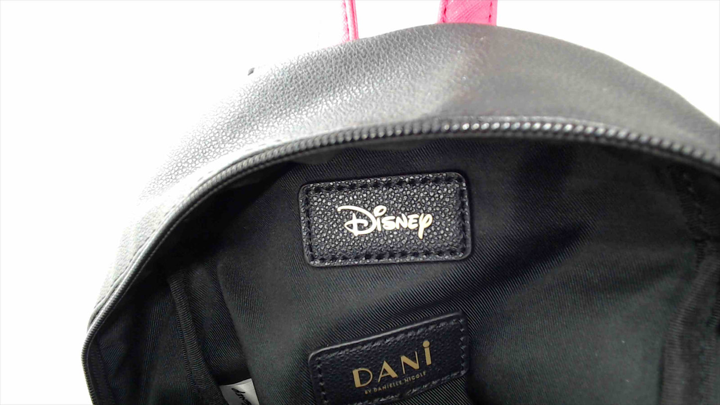 ✨ Disney Minnie Mouse Mini Backpack – Danielle Nicole – Black & Gold Polka Dot – New ✨