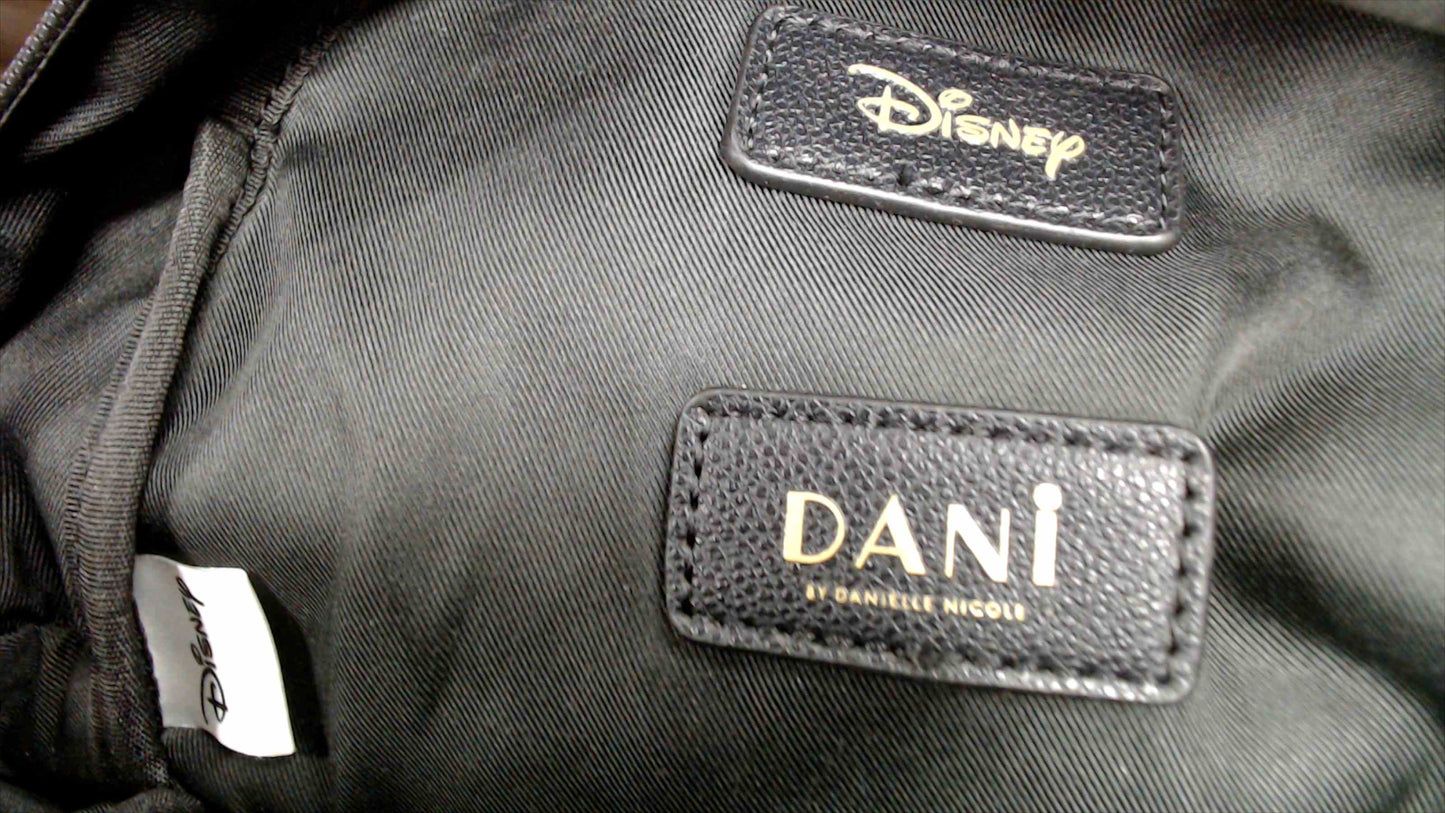 ✨ Disney Minnie Mouse Mini Backpack – Danielle Nicole – Black & Gold Polka Dot – New ✨
