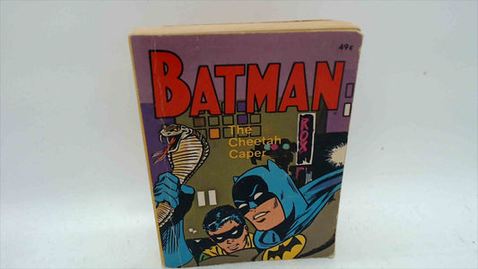 Vintage 1969 Batman “The Cheetah Caper” Whitman Big Little Book ~250 Pages