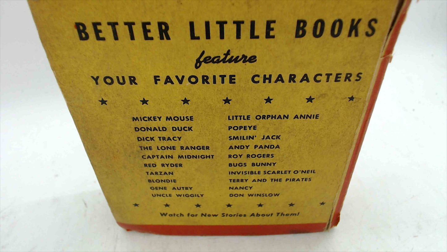Vintage 1940s Walt Disney’s Mickey Mouse and the Lazy Daisy Mystery Better Little Book – 286 Pages