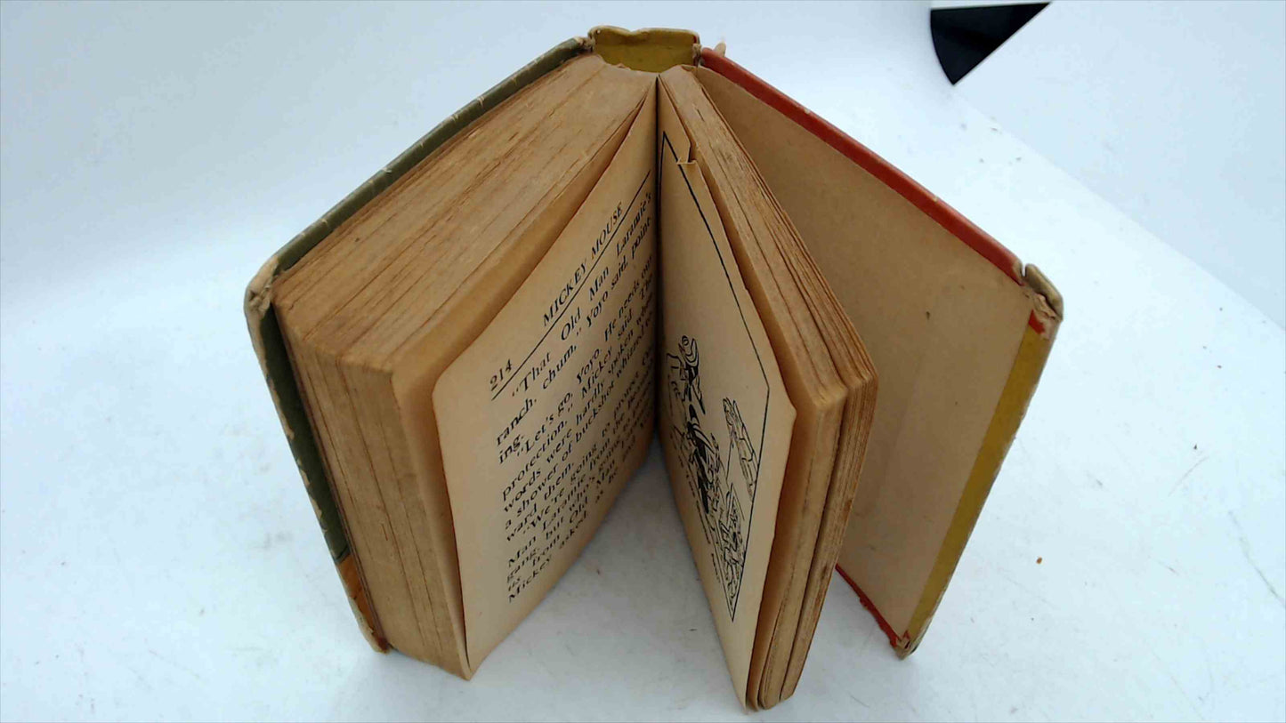 Vintage 1940s Walt Disney’s Mickey Mouse and the Lazy Daisy Mystery Better Little Book – 286 Pages
