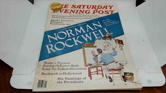 The Saturday Evening Post – Norman Rockwell Special Issue Jan/Feb 1978 w/ Original Winston Back Cover Ad