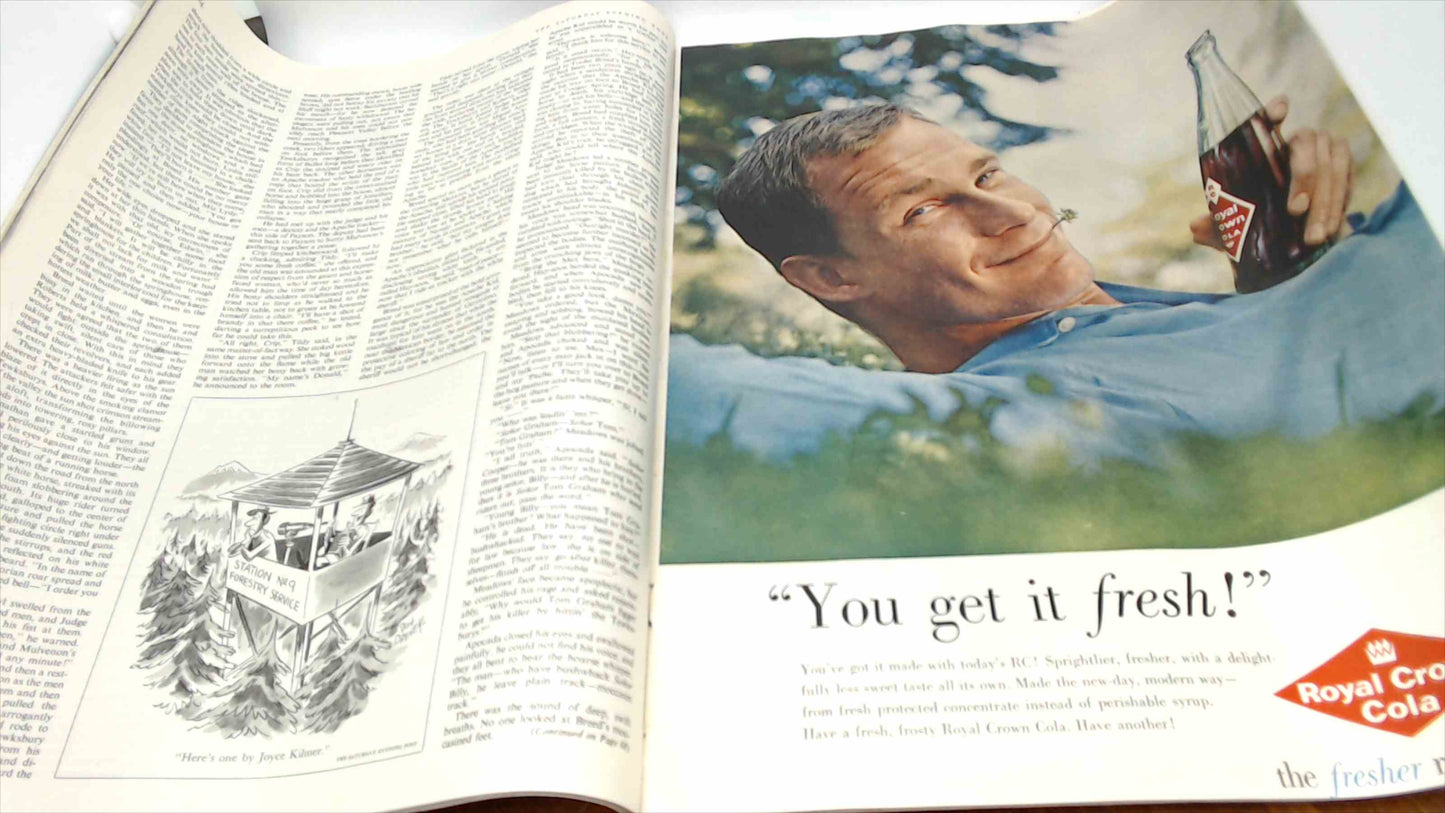Vintage Saturday Evening Post – May 14, 1960 – Dick Sargent Cover – Moscow City of Discontent