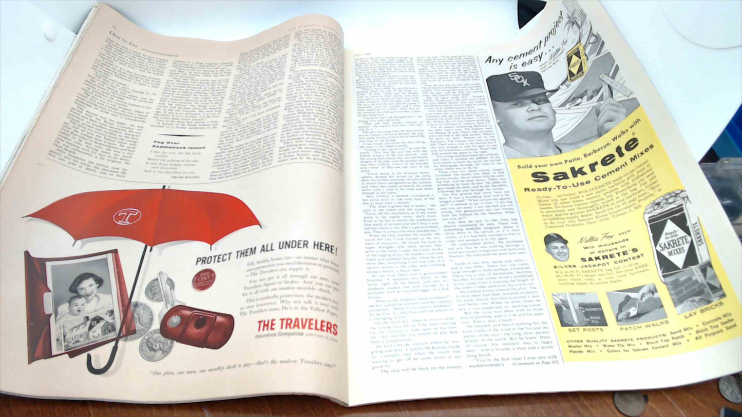 Vintage The Saturday Evening Post – June 4, 1960 – Jascha Heifetz Cover