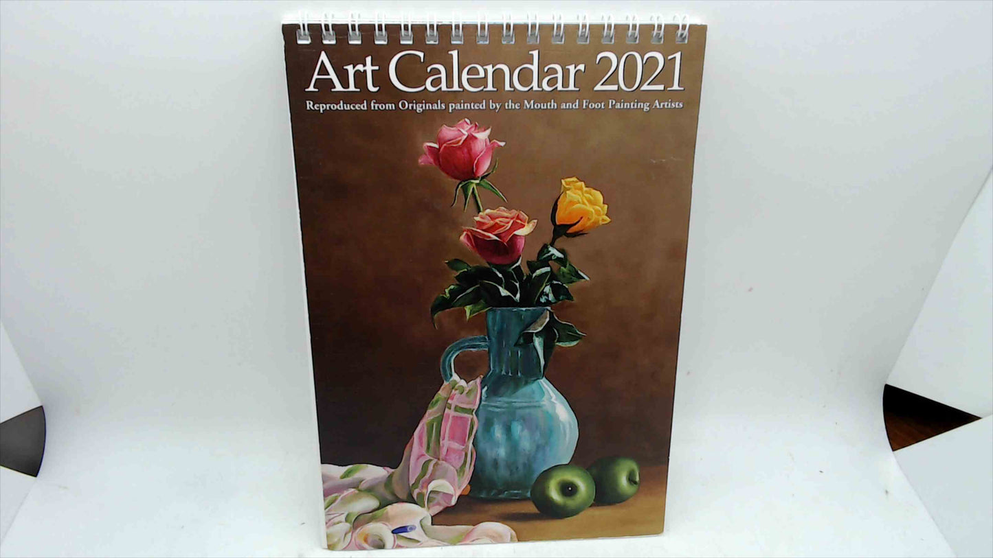 Art Calendar 2021 – Mouth & Foot Painting Artists (Still Life Cover)