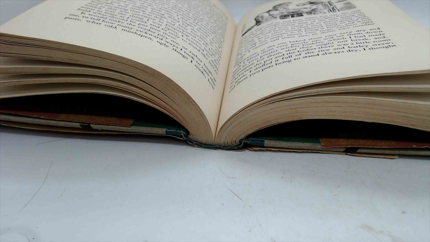 1946 Robinson Crusoe Illustrated Junior Library HC w/ Dust Jacket – Lynd Ward Art