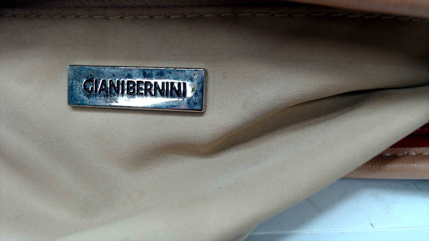 Giani Bernini Red Saffiano Tote Bag – Tan Trim – Shoulder/Handbag – Like New