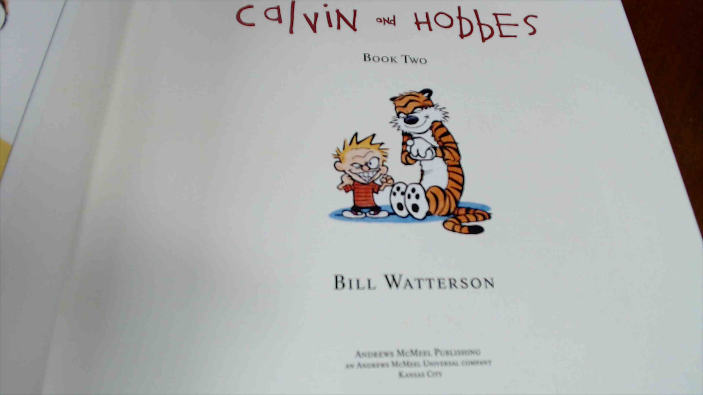 The Complete Calvin and Hobbes 3-Book Hardcover Box Set by Bill Watterson – Like New (2005/2006)