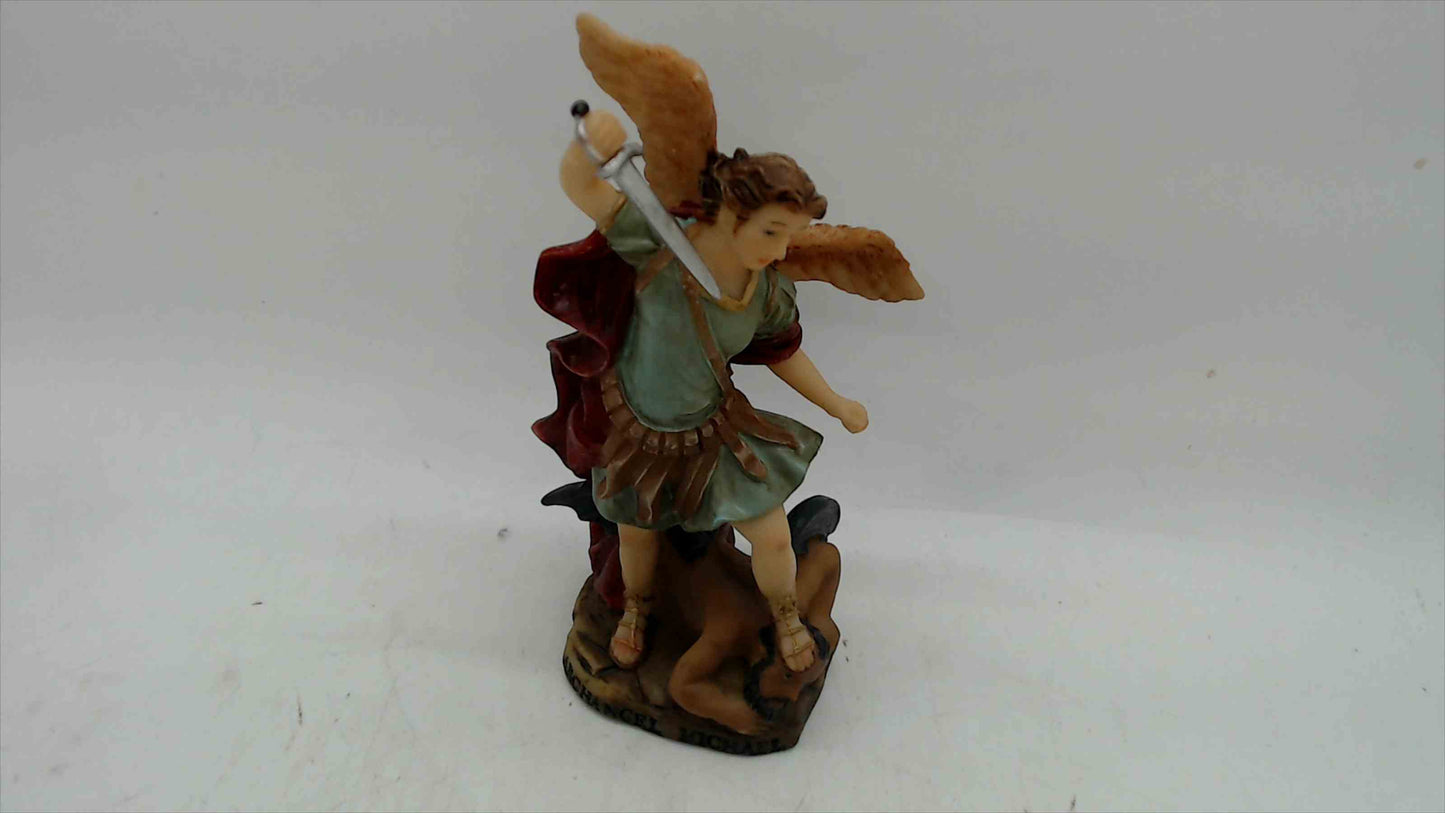 Horentine Collection St. Michael the Archangel Figurine – 4.5" Resin Statue