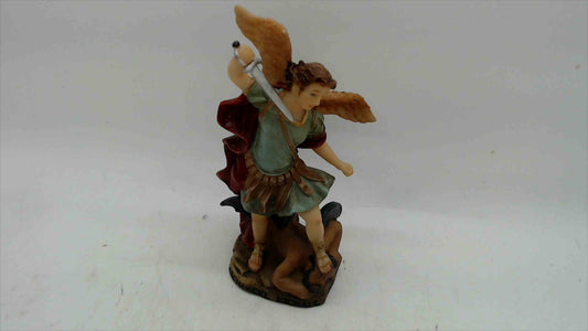 Horentine Collection St. Michael the Archangel Figurine – 4.5" Resin Statue
