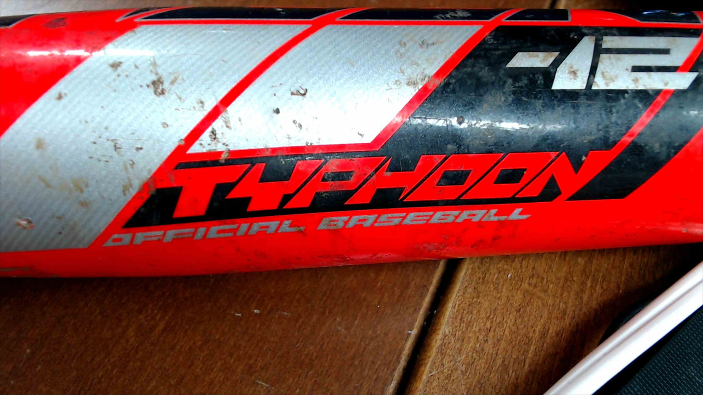 Easton Typhoon ALX100 Youth Baseball Bat – 28" / 16 oz, USA Baseball Certified (-12)