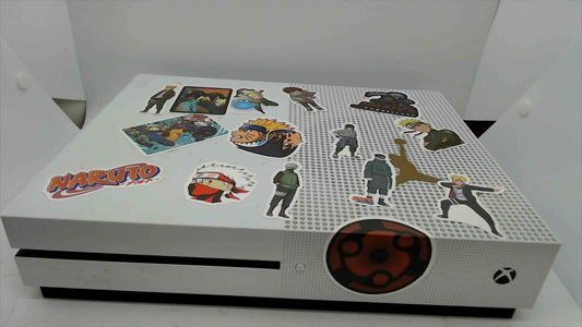 Microsoft Xbox One S 1TB Console – Custom Naruto Anime Decals – Model 1681 – Tested & Working