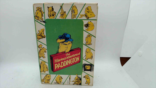 Vintage 1976 “The Hilarious Adventures of Paddington” 4-Book Boxed Set – Michael Bond – Dell Yearling