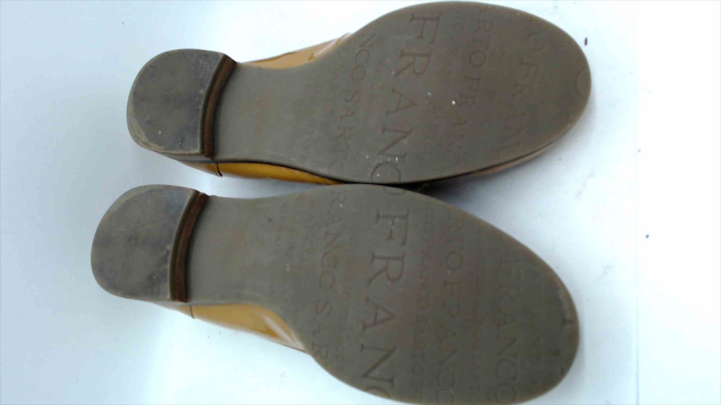 Franco Sarto Mustard Patent Leather Loafers – Size 9M