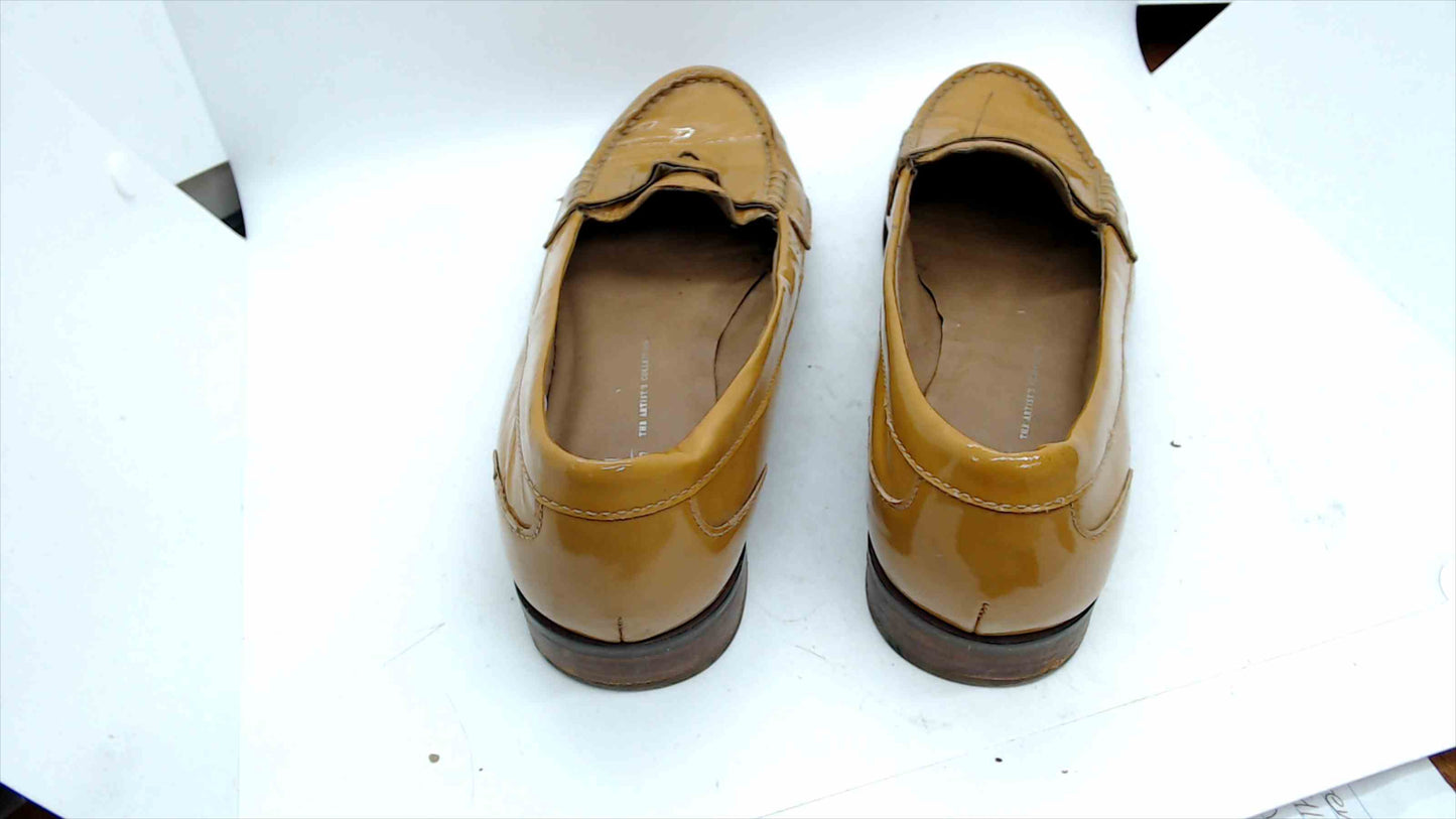 Franco Sarto Mustard Patent Leather Loafers – Size 9M