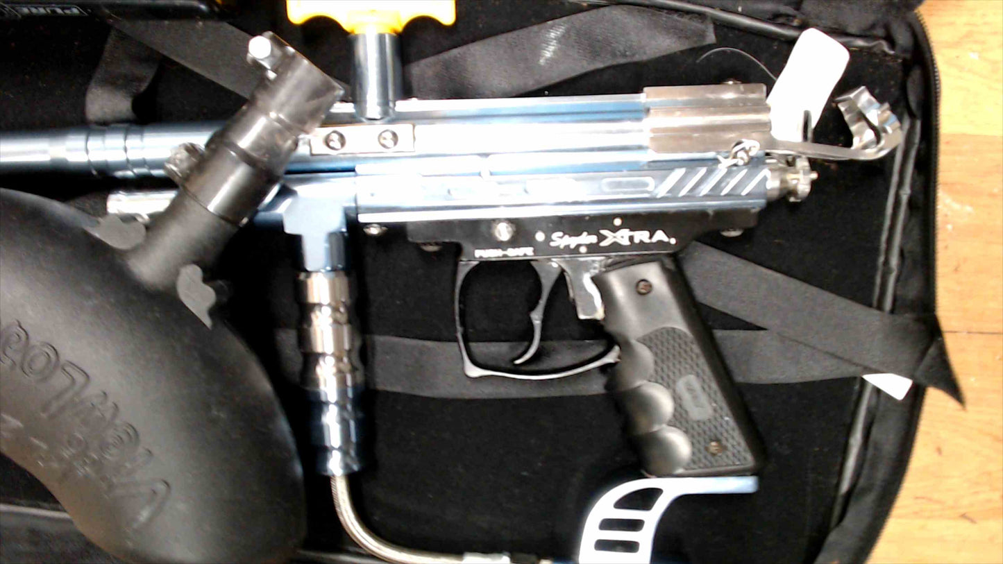 Viewloader VL Orion Spyder Xtra Paintball Marker Kit w/ CO₂ Tank & Case – Used