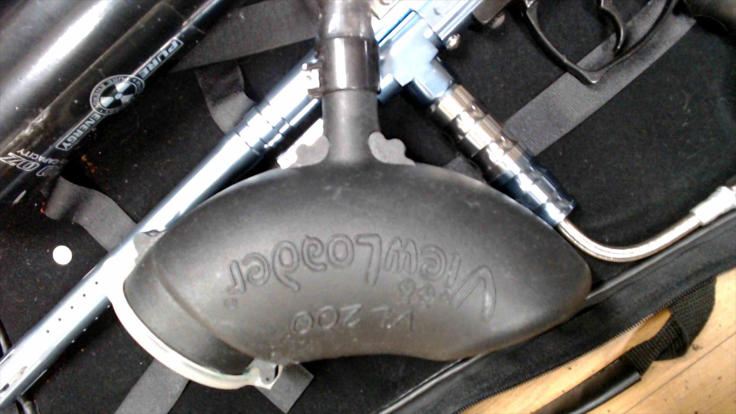 Viewloader VL Orion Spyder Xtra Paintball Marker Kit w/ CO₂ Tank & Case – Used