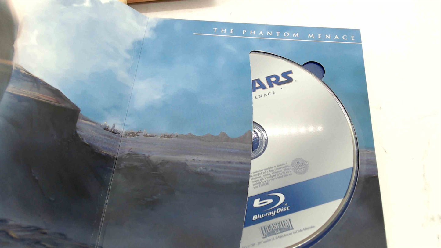 Star Wars The Complete Saga Blu-ray Box Set (Episodes I–VI) – 9 Disc Set