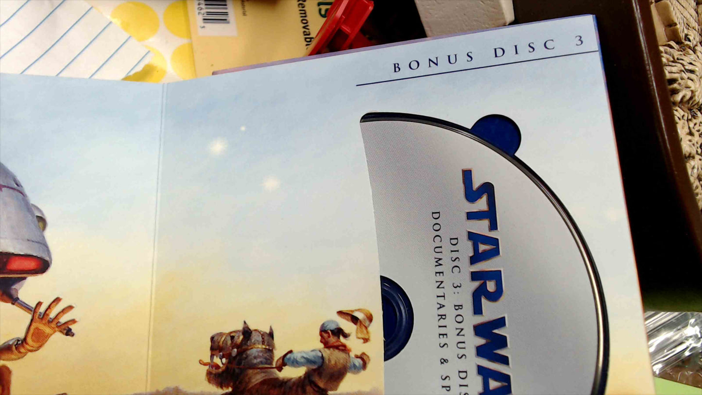 Star Wars The Complete Saga Blu-ray Box Set (Episodes I–VI) – 9 Disc Set