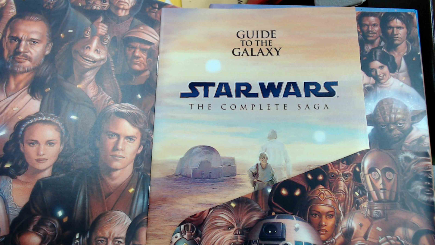 Star Wars The Complete Saga Blu-ray Box Set (Episodes I–VI) – 9 Disc Set