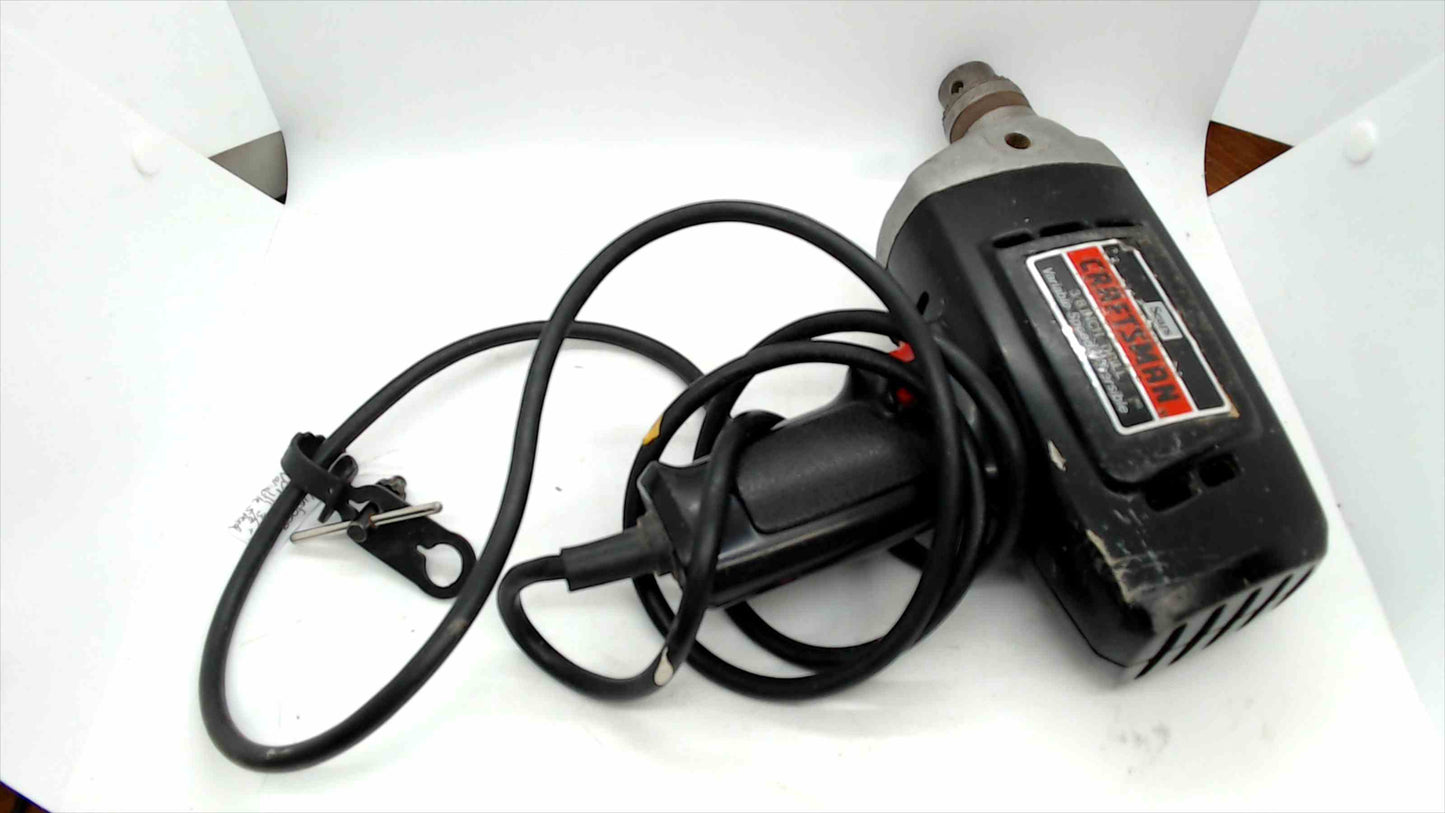 Sears Craftsman 3/8” Corded Drill – Variable Speed Reversible – Tested & Working