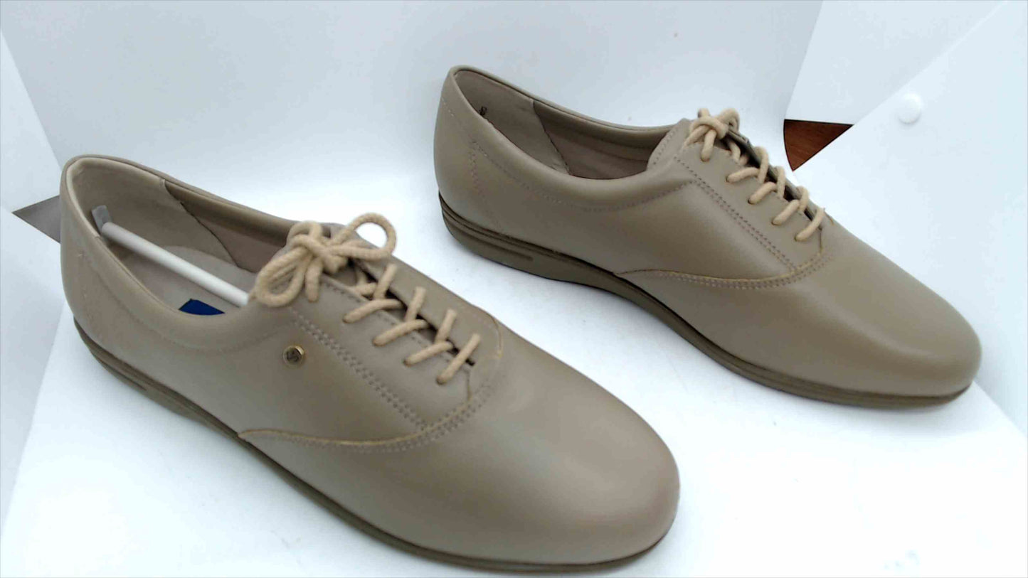 Easy Spirit Women’s Lace-Up Comfort Shoes Size 8.5 – Beige/Tan Walking Oxfords