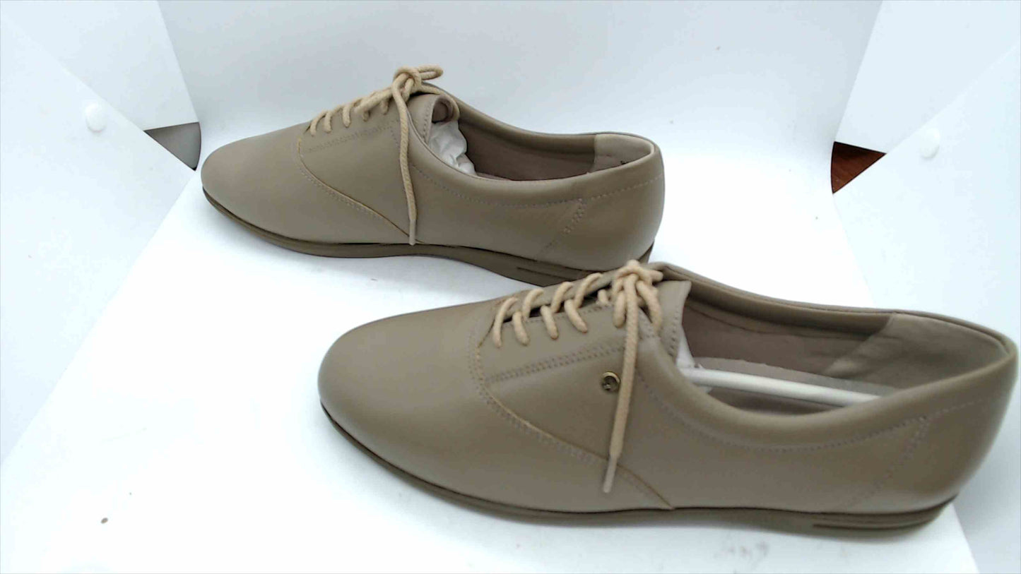 Easy Spirit Women’s Lace-Up Comfort Shoes Size 8.5 – Beige/Tan Walking Oxfords