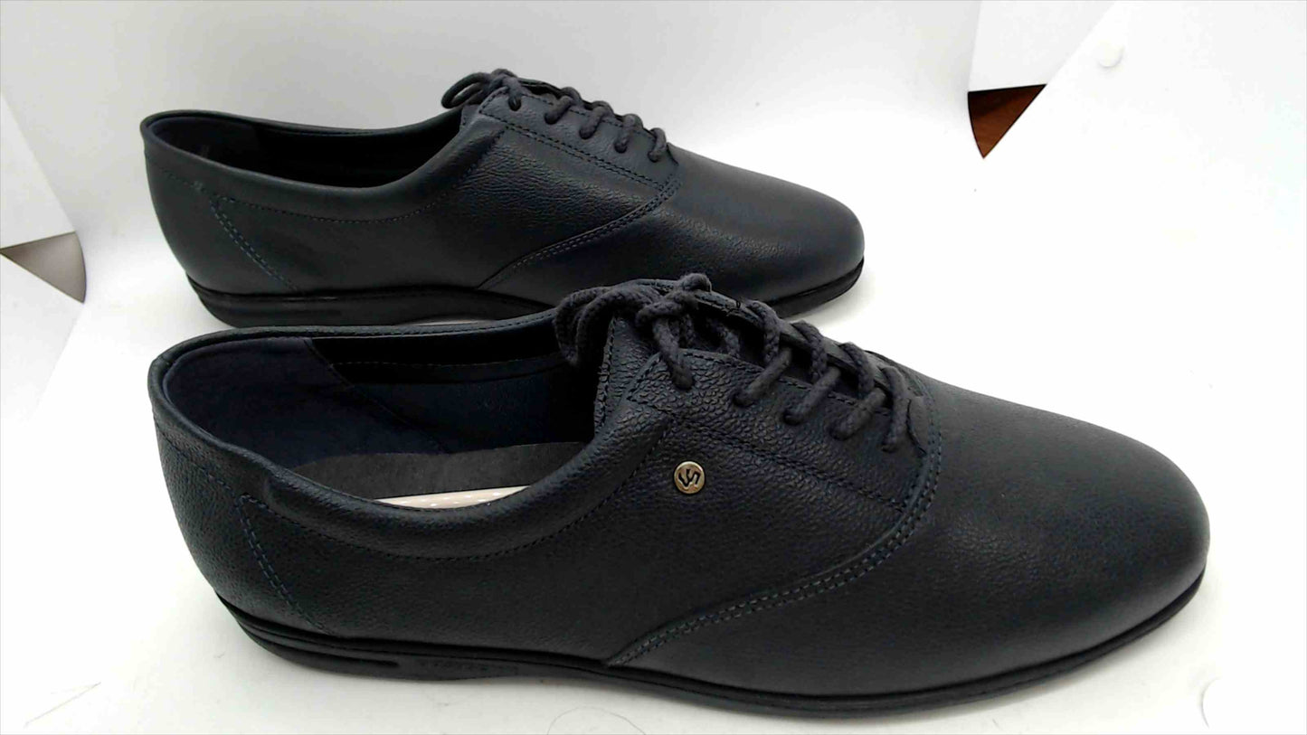 Easy Spirit Women’s Black Leather Lace-Up Oxfords Size 8.5 – Comfort Walking Shoes