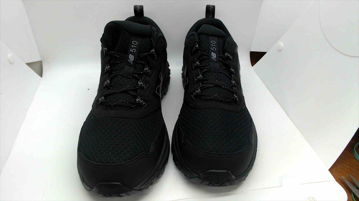 New Balance 510 Trail Running Shoes - Black - Size 10.5