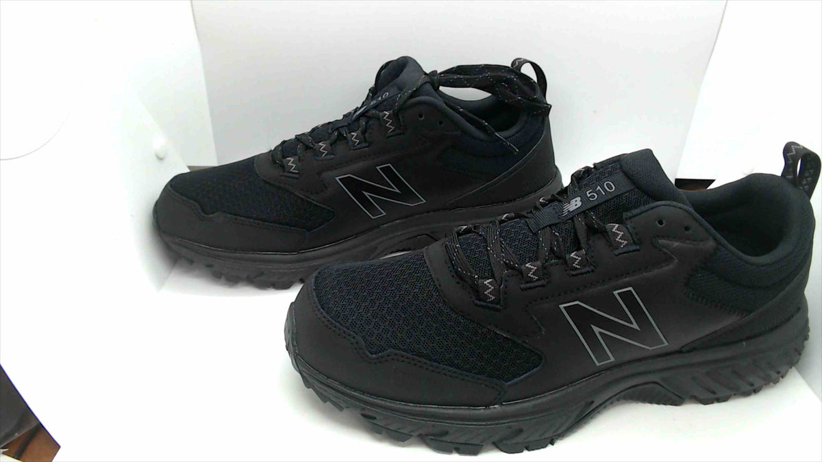 New Balance 510 Trail Running Shoes - Black - Size 10.5
