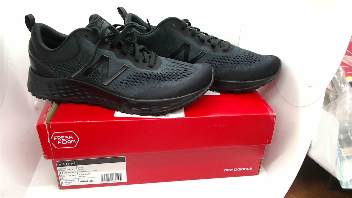 New Balance Fresh Foam Arishi v3 Slip-Resistant Work Shoes - Black - Size 10.5