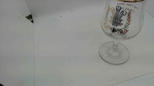 Royal Wedding Commemorative Brandy Snifter - Prince Charles & Lady Diana 1981