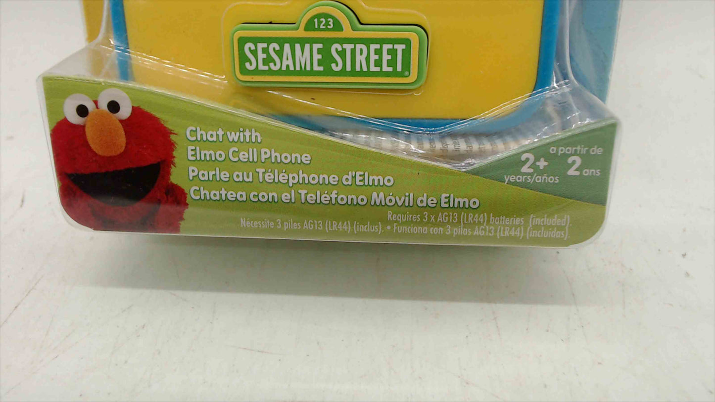 Sesame Street Chat with Elmo Cell Phone – Just Play, Music & Sounds, Ages 2+, New in Package