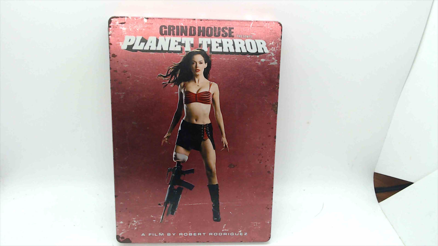Grindhouse: Planet Terror – Robert Rodriguez, Limited Edition Metal Steelbook, 2-Disc DVD Set, Not Rated