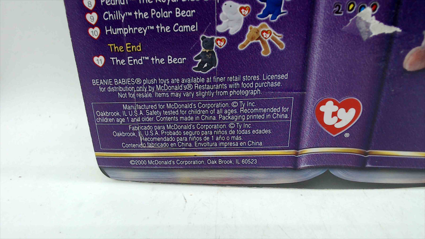 Ty Teenie Beanie Baby Rex the Tyrannosaurus Rex – McDonald's 2000 Dinosaur Trio, Sealed in Original Collector Case, Mint