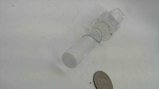 Imperial Estate Crystal Decanter Stopper – 6" Long, 24% Lead Crystal, Made in Austria, Tulip Cut