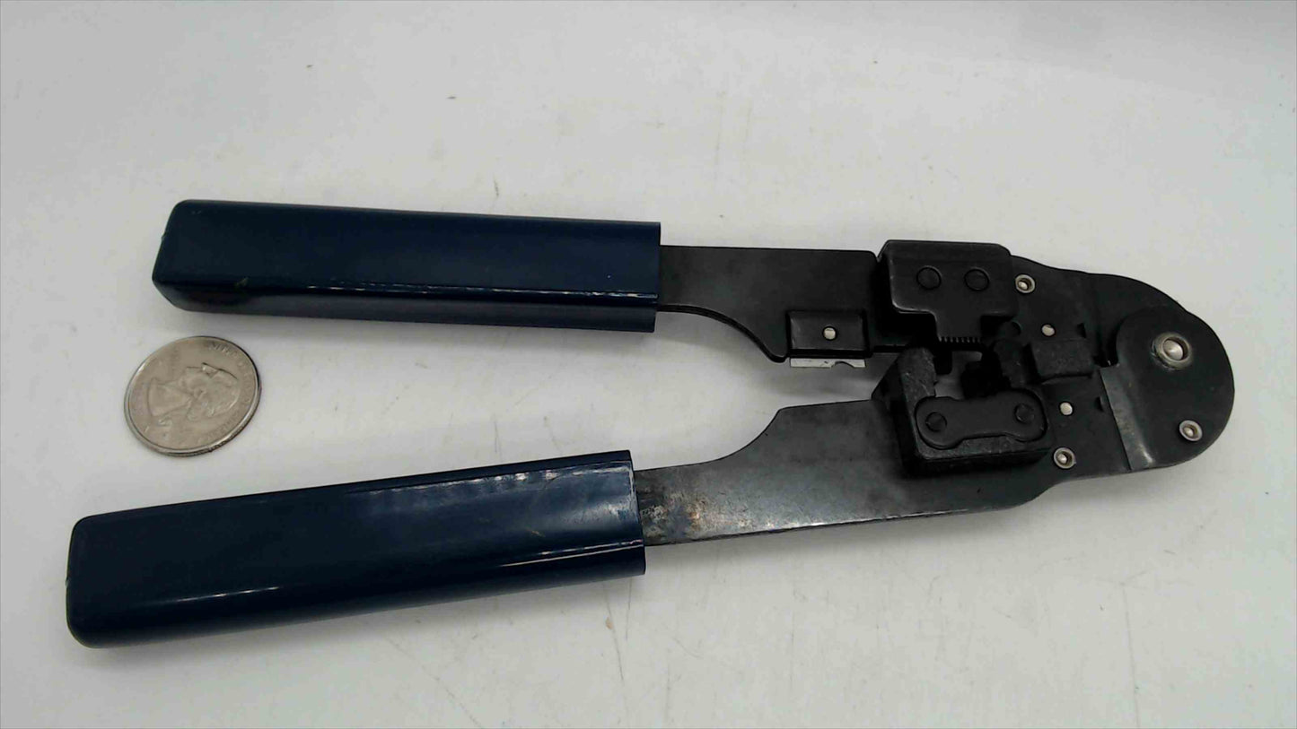 RJ45 8P8C Network Cable Crimping Tool – Ratchet Crimp Pliers, Wire Cutter, Ethernet Cat5 Cat6 Tool