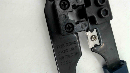 RJ45 8P8C Network Cable Crimping Tool – Ratchet Crimp Pliers, Wire Cutter, Ethernet Cat5 Cat6 Tool