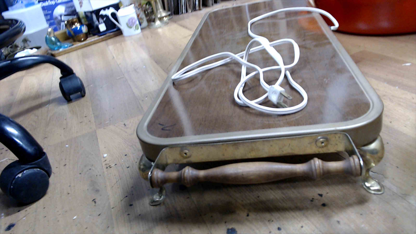 Vintage Warm-O-Tray Electric Food Warming Tray – Model #50 – Atlantic Precision Works – Tested & Working