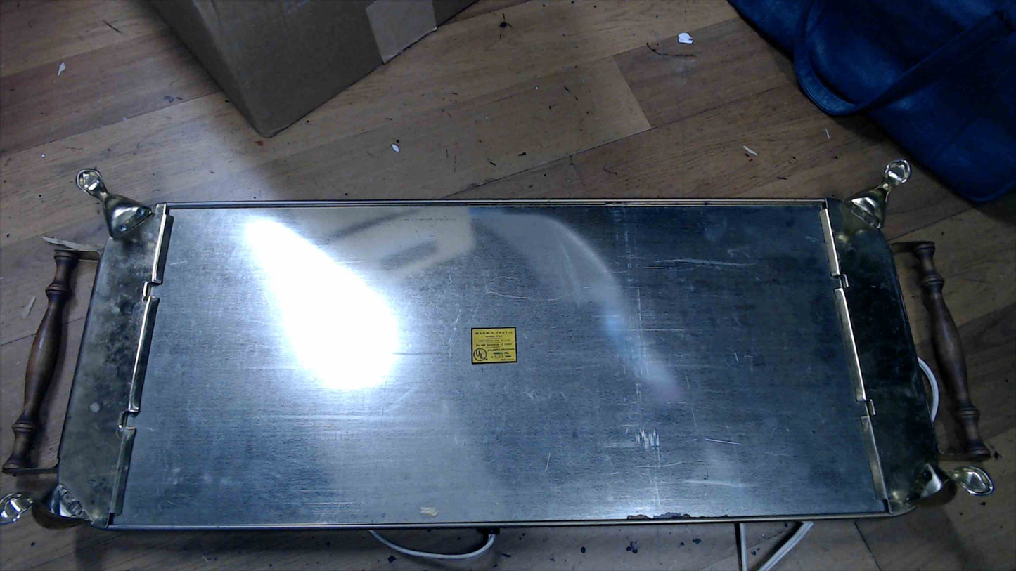Vintage Warm-O-Tray Electric Food Warming Tray – Model #50 – Atlantic Precision Works – Tested & Working