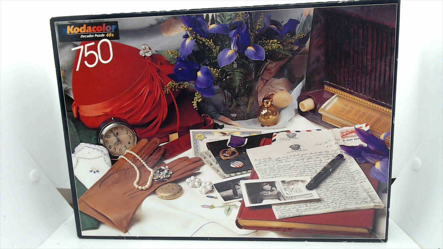 RoseArt Kodacolor "Decades Puzzle – The 40s" 750-Piece Jigsaw Puzzle – Kodak Licensed – No. 21020
