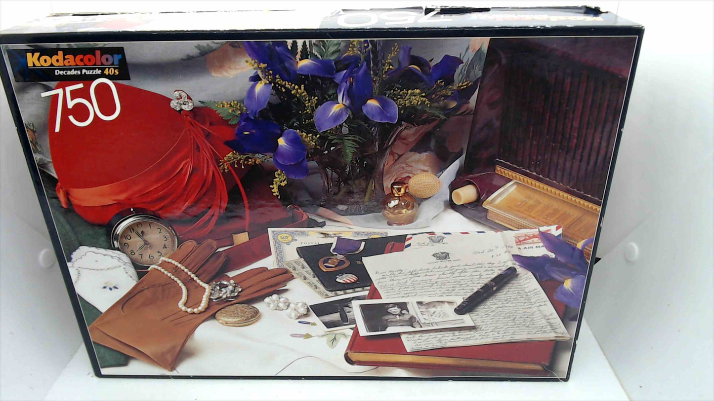 RoseArt Kodacolor "Decades Puzzle – The 40s" 750-Piece Jigsaw Puzzle – Kodak Licensed – No. 21020