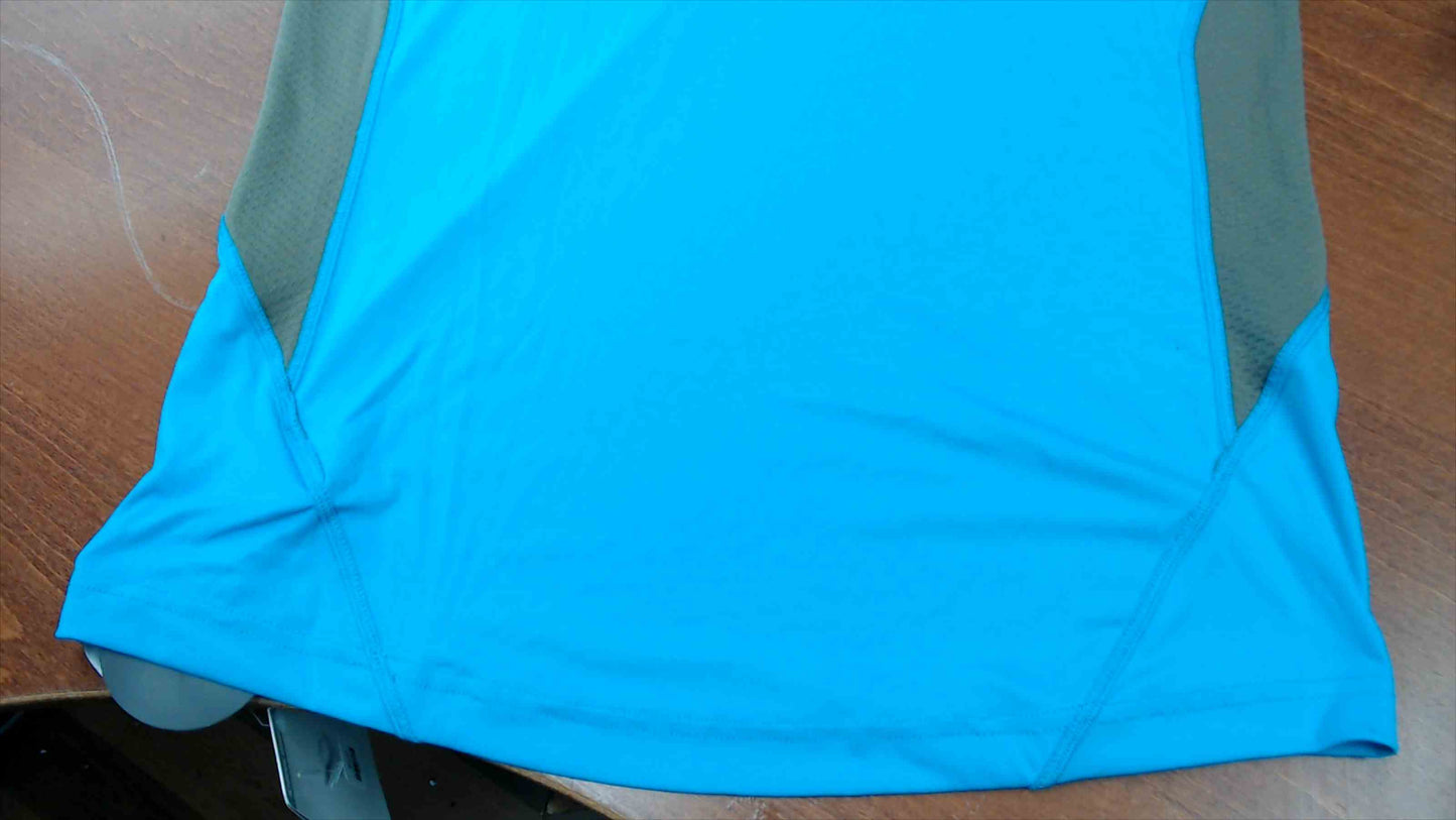 Pearl Izumi Ultra InsideOut Zip SS Cycling Jersey Men’s Medium – Electric Blue/Black/Khaki – NWT