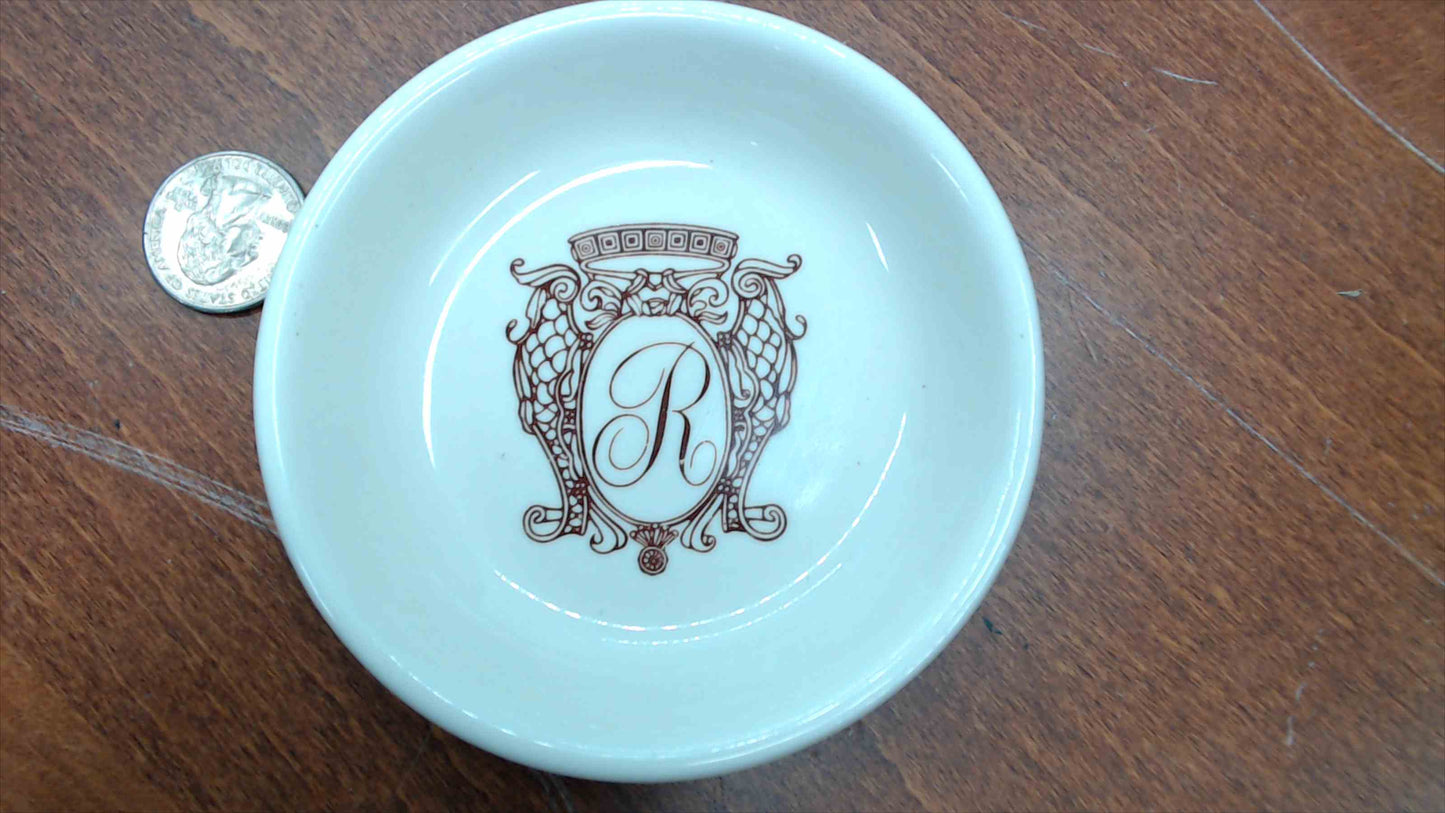 Hall China Co. Regency Hotel New York City Ironstone Side Dish Ashtray