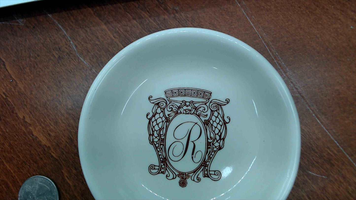 Hall China Co. Regency Hotel New York City Ironstone Side Dish Ashtray
