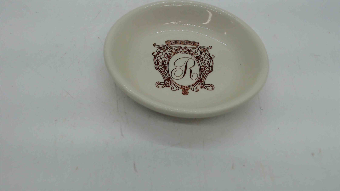 Hall China Co. Regency Hotel New York City Ironstone Side Dish Ashtray