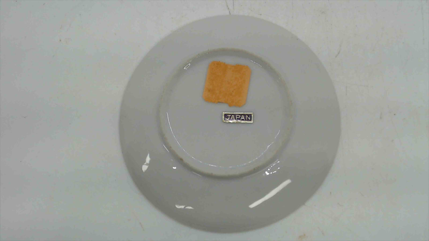 Vintage Mount Rushmore Black Hills South Dakota Souvenir Mini Plate — Japan, Gold Rim, 4"