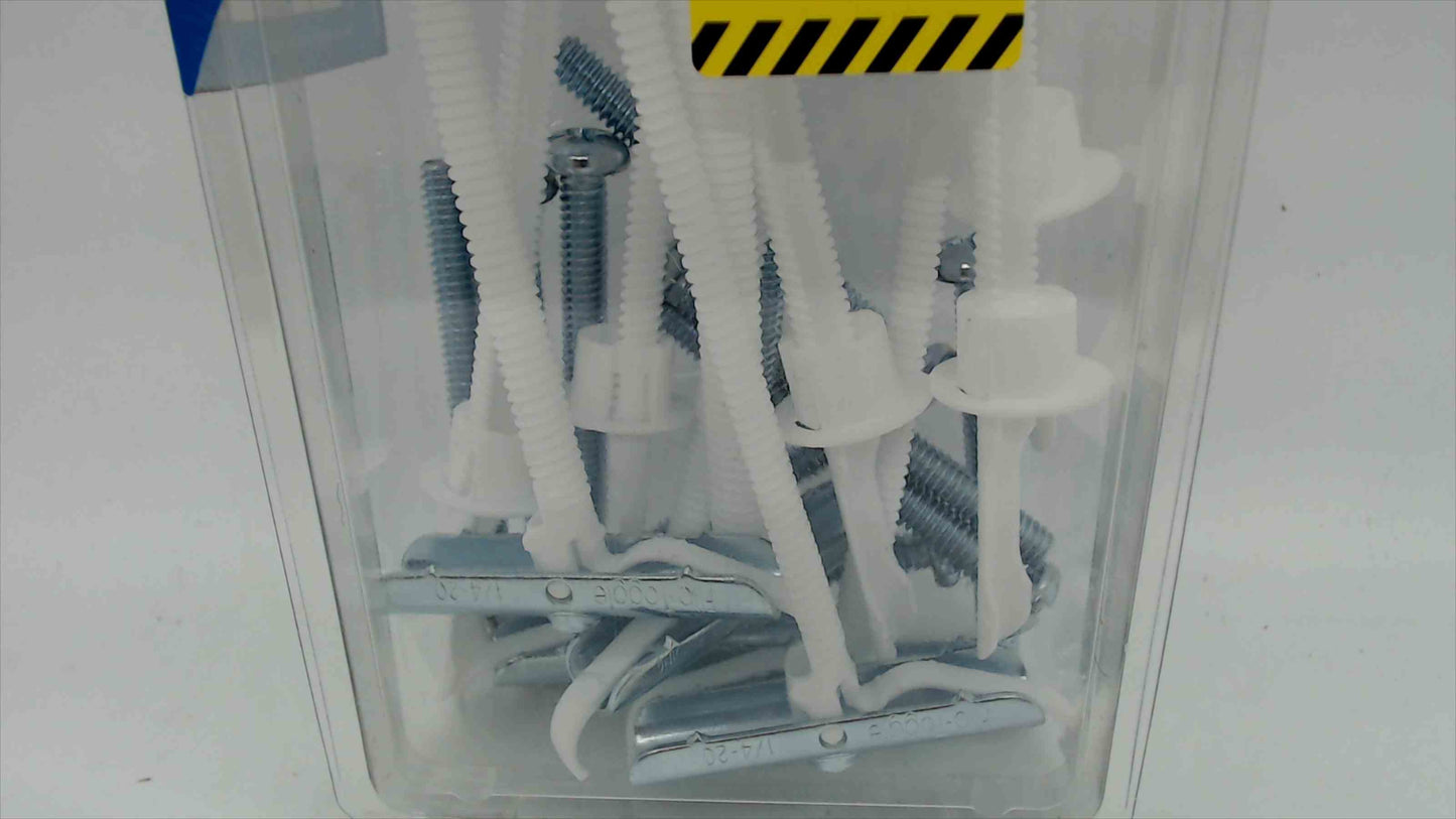 Cobra FlipToggle Hollow Wall Anchors 1/4" x 2-1/2" — 10-Pack, Unopened (Model 425R)