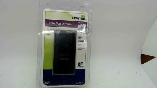 Leviton TBL03 Universal Table Top Dimmer – Black, Single Pole